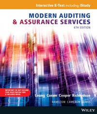 MODERN AUDITING AND ASSURANCE SERVICES