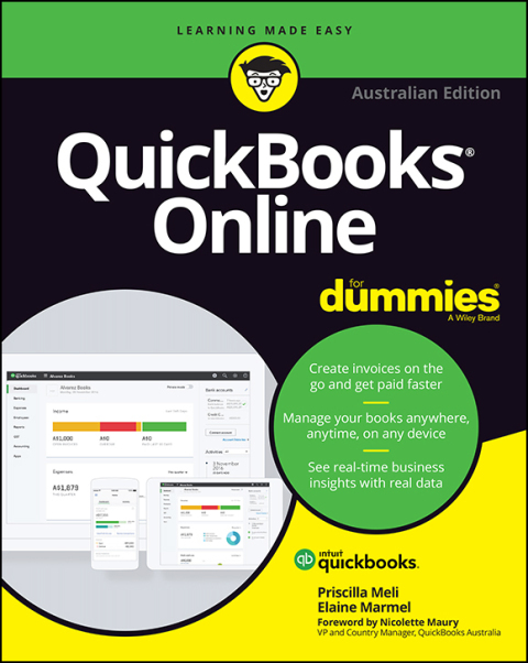 Cover image for book QuickBooks Online For Dummies, Australian Edition