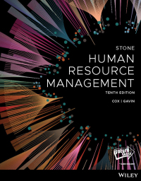 Cover image: Human resource management 10th edition 9780730385356