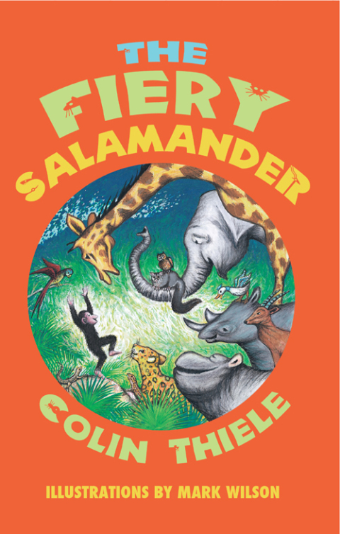 Cover image for book The Fiery Salamander