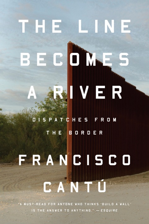 Cover image for book The Line Becomes a River