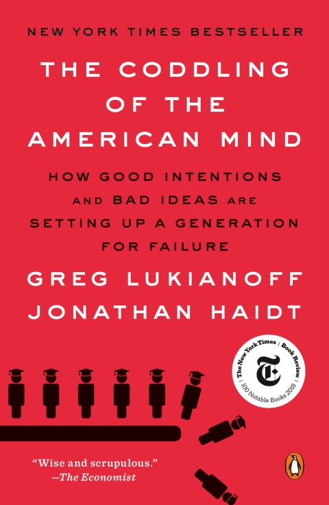 Cover image for book The Coddling of the American Mind