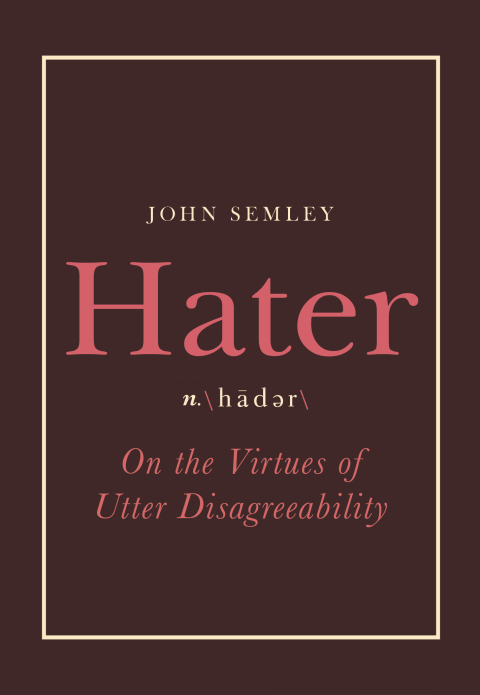 Cover image for book Hater