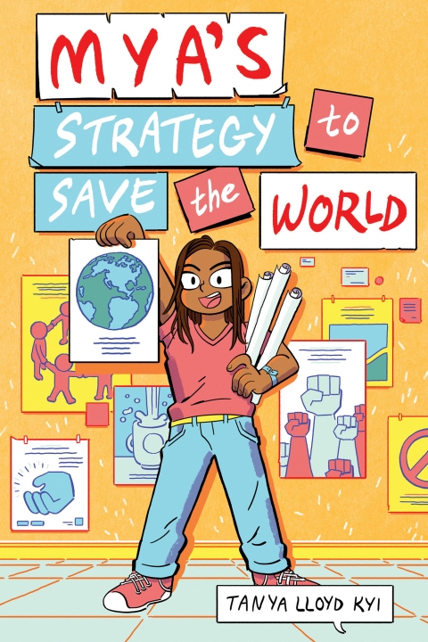 Cover image for book Mya's Strategy to Save the World