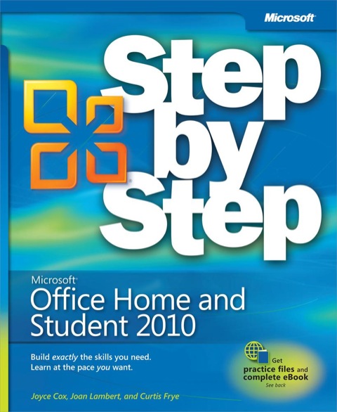 Cover image for book Microsoft Office Home and Student 2010 Step by Step