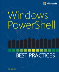 Cover image: Windows PowerShell Best Practices 1st edition 9780735666498