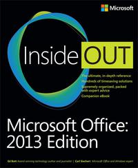MICROSOFT OFFICE INSIDE OUT 2013