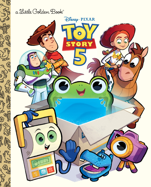 Cover image for book Disney and Pixar Toy Story 5 Little Golden Book