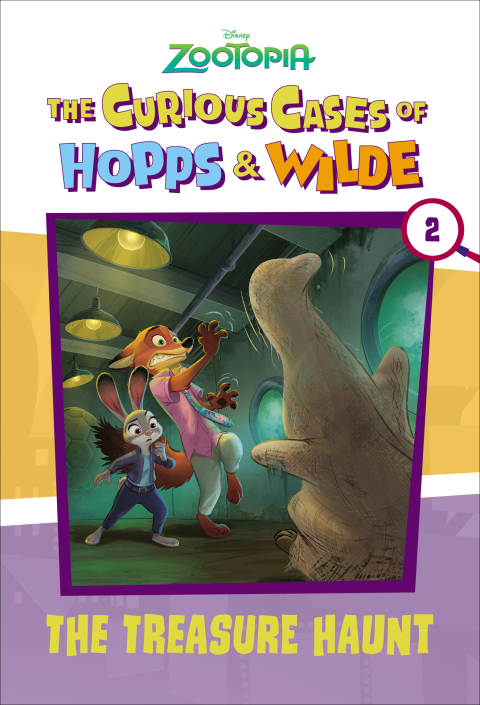 Cover image for book The Curious Cases of Hopps & Wilde #2: The Treasure Haunt (Disney Zootopia)