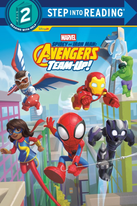 Cover image for book Marvel Spidey and Iron Man: Avengers Team-Up! (Spidey and His Amazing Friends)