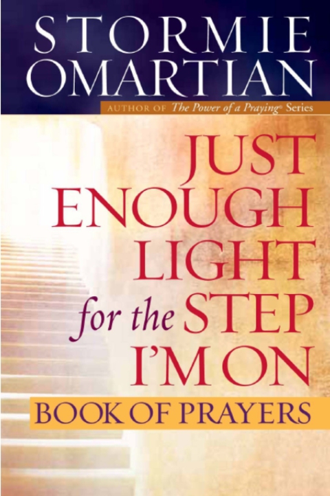 Cover image for book Just Enough Light for the Step I'm On Book of Prayers