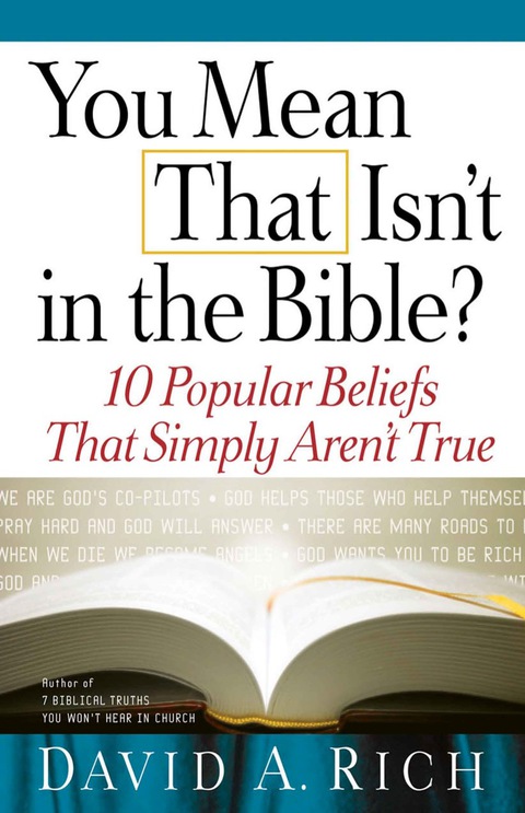 Cover image for book You Mean That Isn't in the Bible?