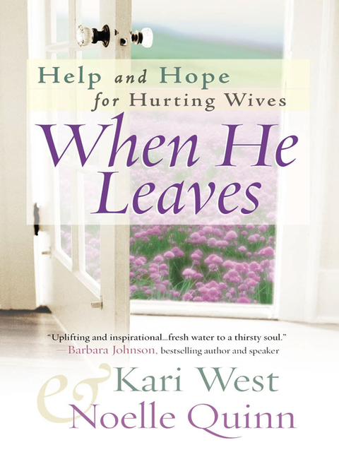 Cover image for book When He Leaves