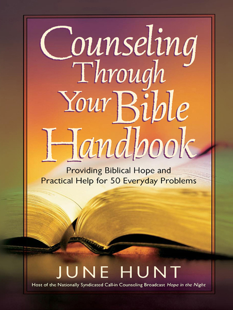 Cover image for book Counseling Through Your Bible Handbook