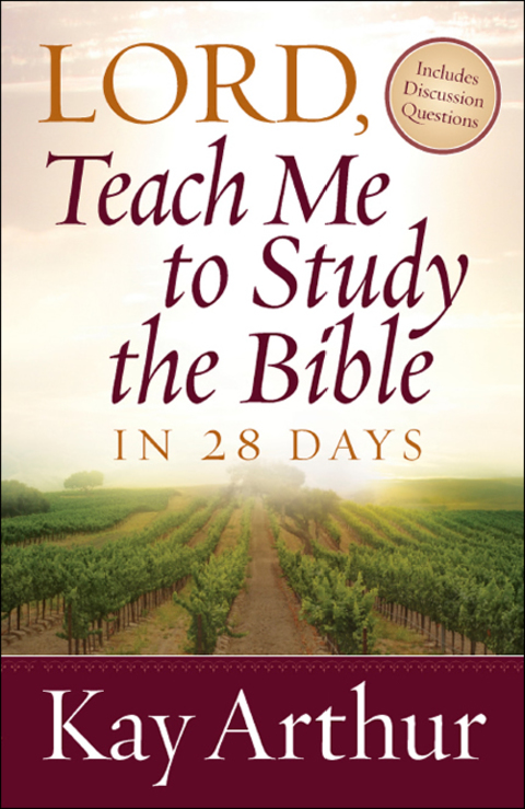 Cover image for book Lord, Teach Me to Study the Bible in 28 Days