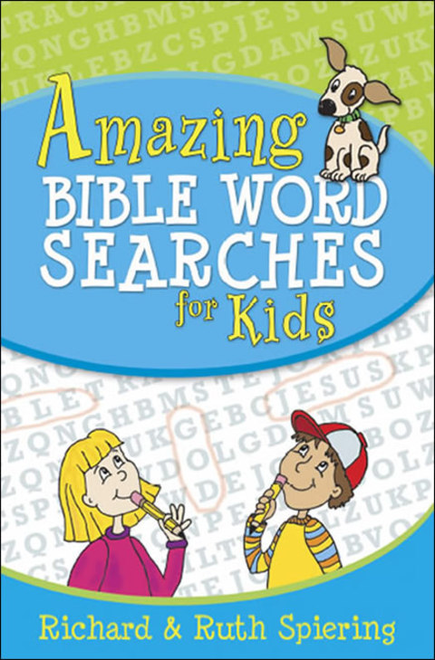 Cover image for book Amazing Bible Word Searches for Kids