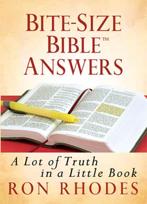 Cover image for book Bite-Size Bible Answers