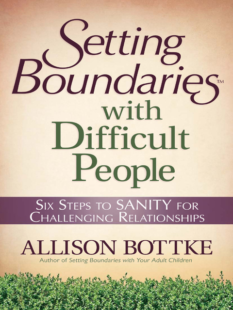 Cover image for book Setting Boundaries with Difficult People