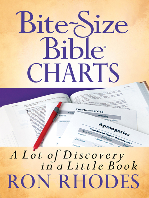 Cover image for book Bite-Size Bible Charts