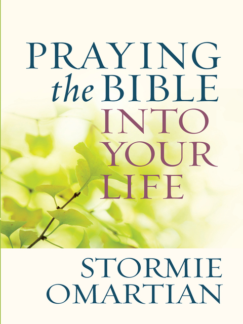 Cover image for book Praying the Bible into Your Life