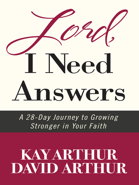 Cover image for book Lord, I Need Answers