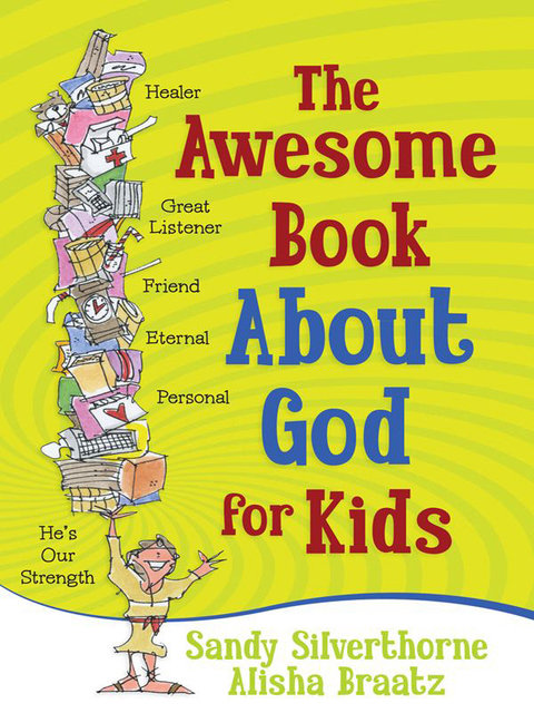 Cover image for book The Awesome Book About God for Kids