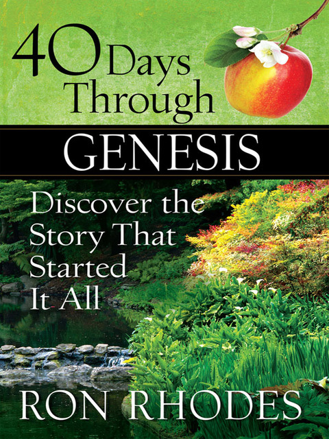 Cover image for book 40 Days Through Genesis