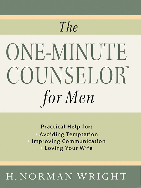Cover image for book The One-Minute Counselor for Men