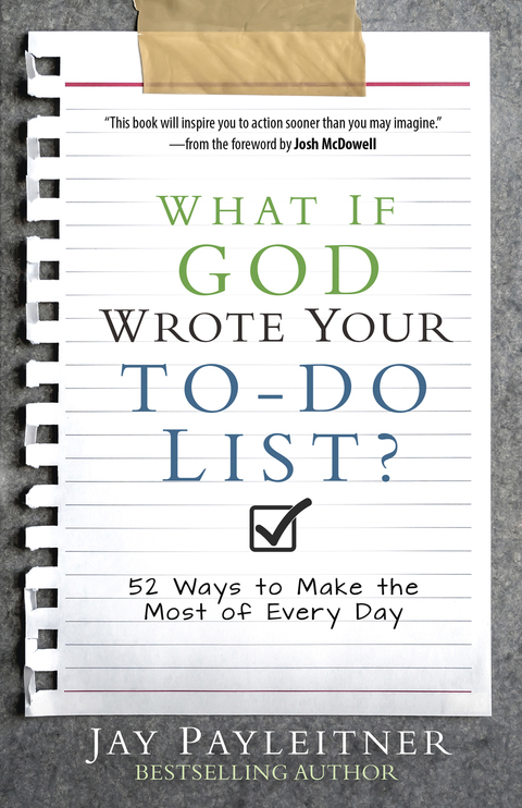 Cover image for book What If God Wrote Your To-Do List?