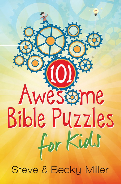 Cover image for book 101 Awesome Bible Puzzles for Kids