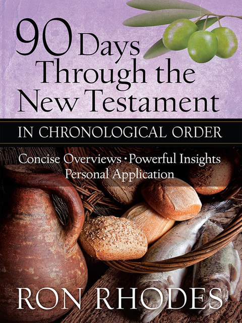Cover image for book 90 Days Through the New Testament in Chronological Order