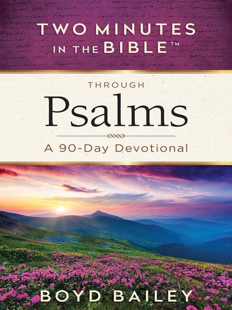 Cover image for book Two Minutes in the Bible Through Psalms