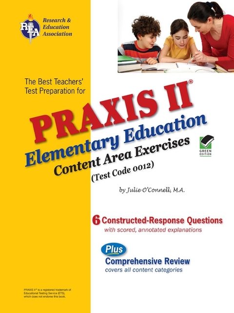 Cover image for book PRAXIS II Elementary Ed: Content Area Exercises (0012)