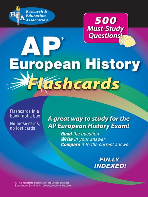 Cover image for book AP® European History Flashcard Book