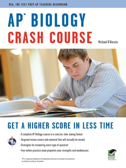 Cover image for book AP Biology Crash Course