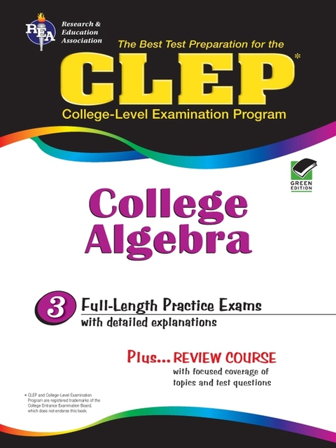 Cover image for book CLEP College Algebra