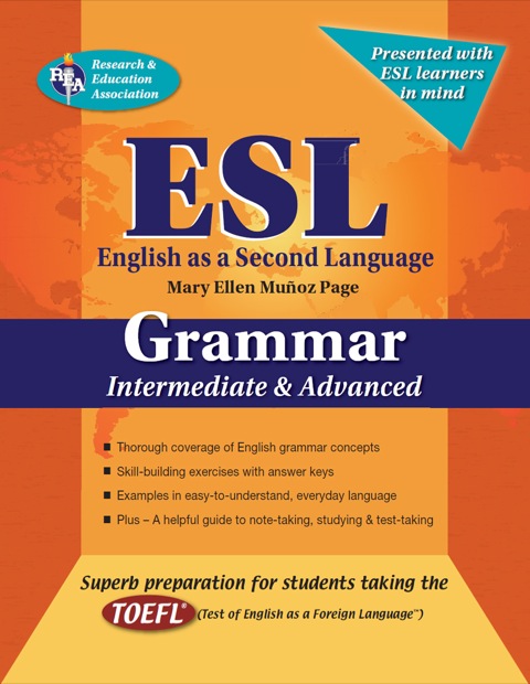 Cover image for book ESL Intermediate/Advanced Grammar