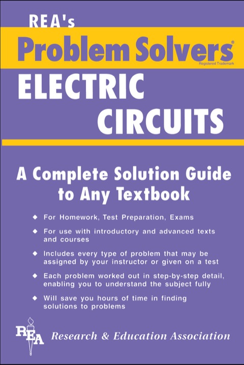 Cover image for book Electric Circuits Problem Solver