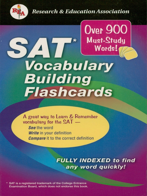Cover image for book SAT® Vocabulary Builder Interactive Flashcards Book