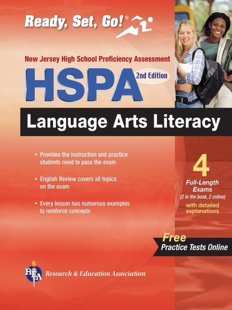 Cover image for book New Jersey HSPA Language Arts Literacy with Online Practice Tests