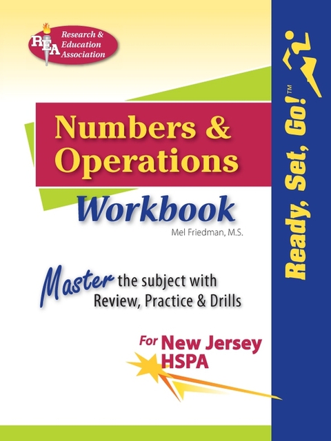 Cover image for book New Jersey HSPA Numbers and Operations Workbook