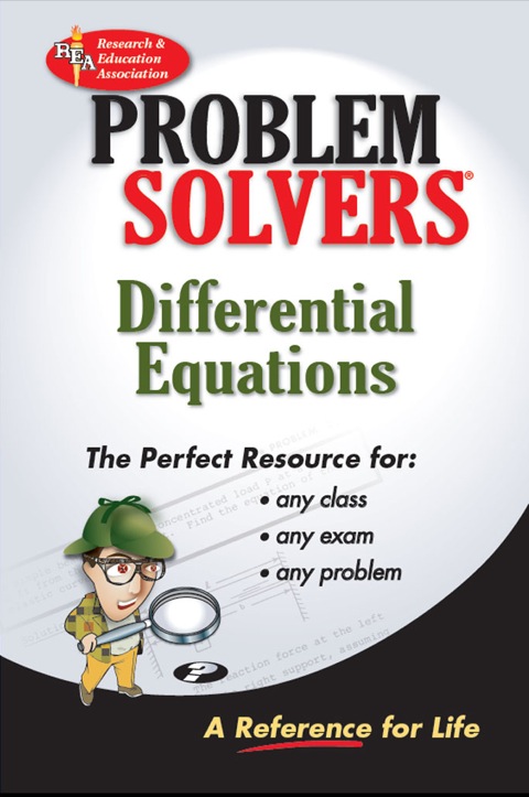 Cover image for book Differential Equations Problem Solver