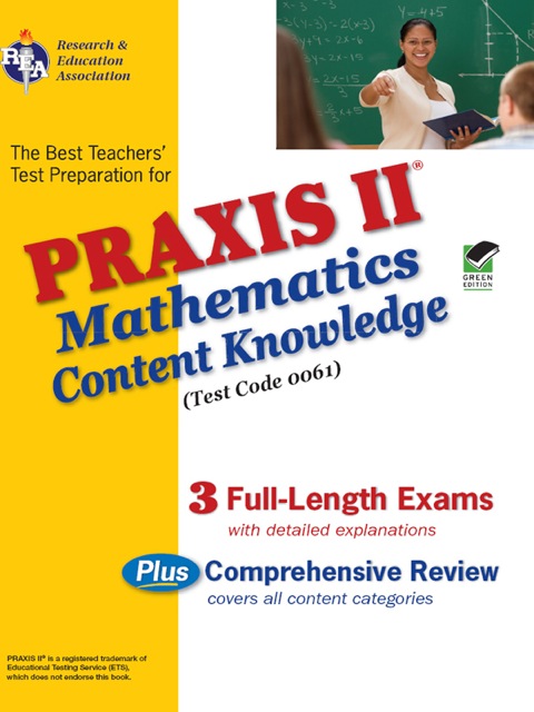 Cover image for book PRAXIS II Mathematics Content Knowledge (0061)