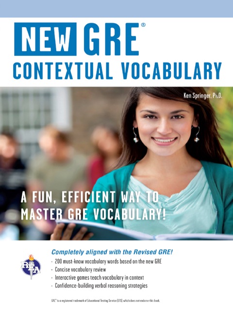 Cover image for book GRE Contextual Vocabulary
