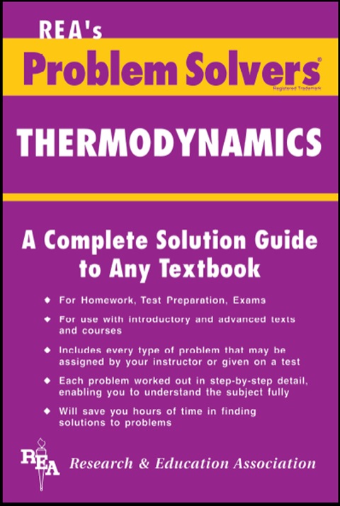 Cover image for book Thermodynamics Problem Solver
