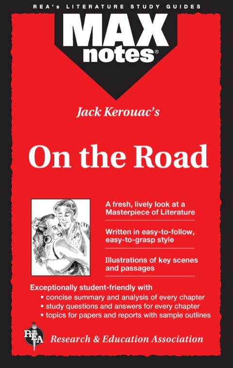 Cover image for book On the Road  (MAXNotes Literature Guides)