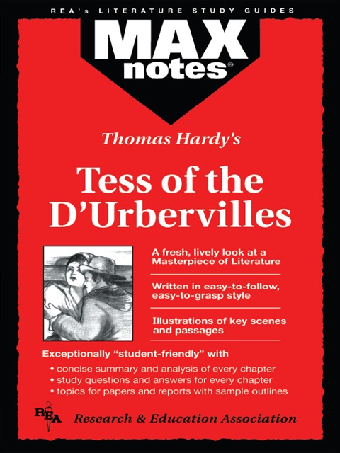 Cover image for book Tess of the D'Urbervilles  (MAXNotes Literature Guides)