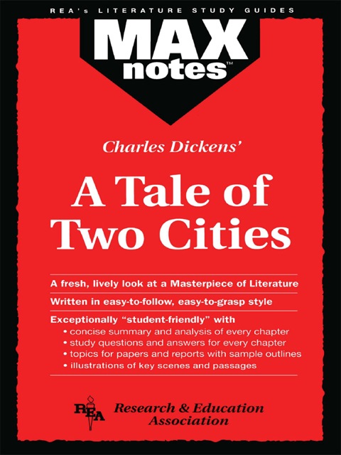 Cover image for book Tale of Two Cities, A (MAXNotes Literature Guides)