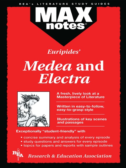 Cover image for book Medea & Electra  (MAXNotes Literature Guides)