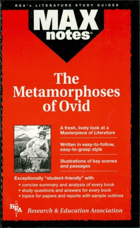 Cover image for book Metamorphoses of Ovid, The  (MAXNotes Literature Guides)